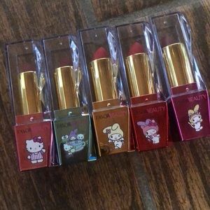Hello kitty and friends lipsticks